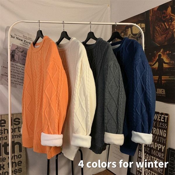 2021 winter plus veet thick sweater men's warm fashion casual retro knitted pullover men knitting sweaters mens clothes dd4x, White;black
2021 winter plus veet thick sweater men's warm fashion casual retro knitted pullover men knitting sweaters mens clothes dd4x, White;black