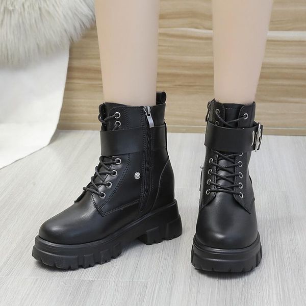 boots black women shoes round toe ankle platform punk style metal chain chunky motorcycle mujer
boots black women shoes round toe ankle platform punk style metal chain chunky motorcycle mujer