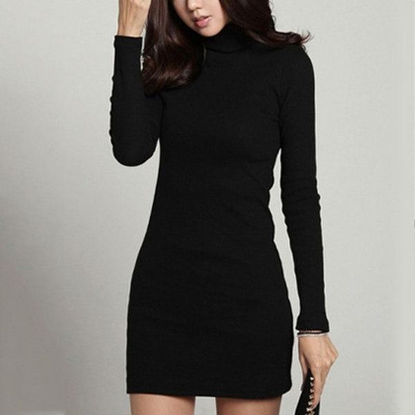 casual dresses year winter dress plus size ladies long sleeve black warm thicken basic pencil work mini party, Black;gray
casual dresses year winter dress plus size ladies long sleeve black warm thicken basic pencil work mini party, Black;gray