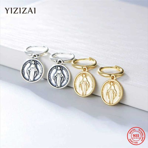 hoop & huggie yizizai women 925 sterling silver virgin mary oval coin medal charm christian prayer jesus earrings golden circle hoops, Golden;silver
hoop & huggie yizizai women 925 sterling silver virgin mary oval coin medal charm christian prayer jesus earrings golden circle hoops, Golden;silver