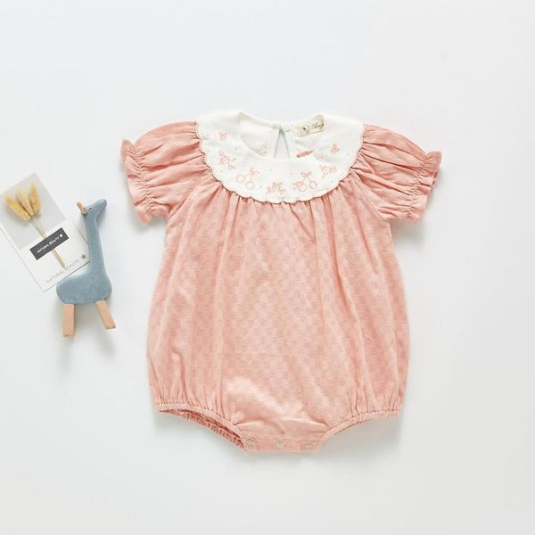 rompers 2021 summer baby girl embroidery cherry bodysuit cute puff sleeve jumpsuit for princess infant cotton girls onesie, Blue
rompers 2021 summer baby girl embroidery cherry bodysuit cute puff sleeve jumpsuit for princess infant cotton girls onesie, Blue