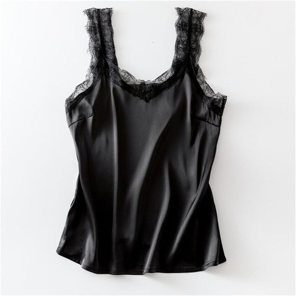 lace tank women summer casual satin silk backless lace up basic black sleeveless camisole t shirt, White
lace tank women summer casual satin silk backless lace up basic black sleeveless camisole t shirt, White