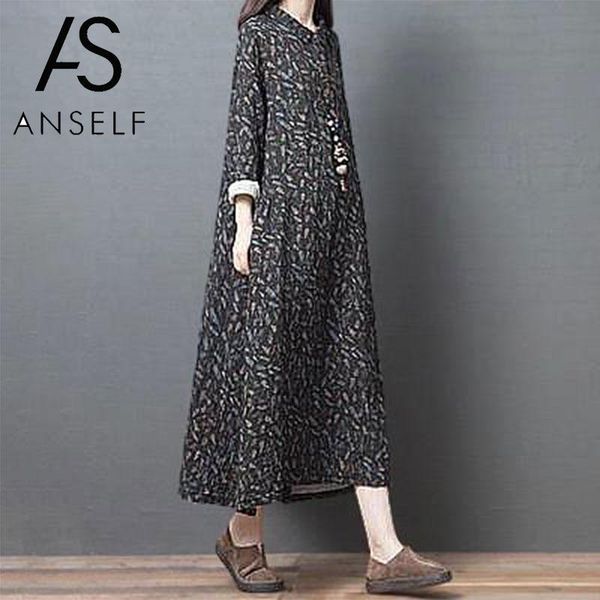 casual dresses women baggy dress 2021 autumn vintage loose printed turn-down collar long sleeve pocket plus size cotton linen black, Black;gray
casual dresses women baggy dress 2021 autumn vintage loose printed turn-down collar long sleeve pocket plus size cotton linen black, Black;gray
