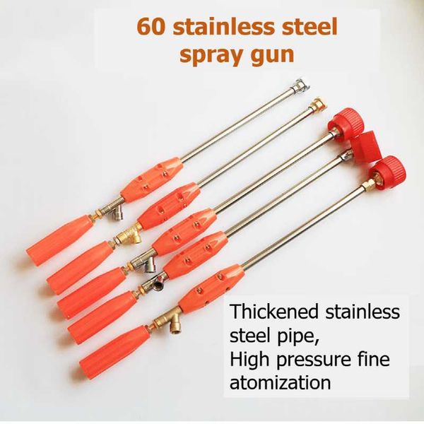 watering equipments 60 stainless steel high pressure spray gun / sprayer nozzle garden agricultural farming tools
watering equipments 60 stainless steel high pressure spray gun / sprayer nozzle garden agricultural farming tools