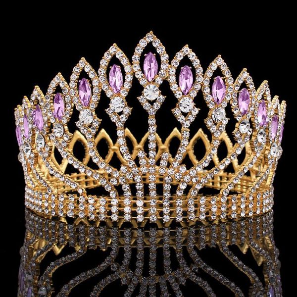 hair clips & barrettes full round crystal big crown rhinestone bridal tiara princess headpiece party accessories wedding bride large jewelry, Golden;silver
hair clips & barrettes full round crystal big crown rhinestone bridal tiara princess headpiece party accessories wedding bride large jewelry, Golden;silver