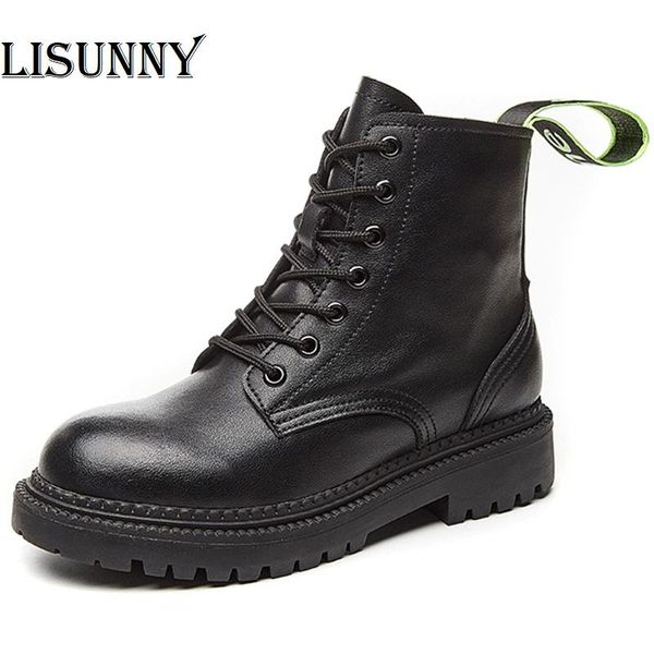 boots 2021 women flat large size 42 43 44 genuine leather ankle england women's motorcycle, Black
boots 2021 women flat large size 42 43 44 genuine leather ankle england women's motorcycle, Black