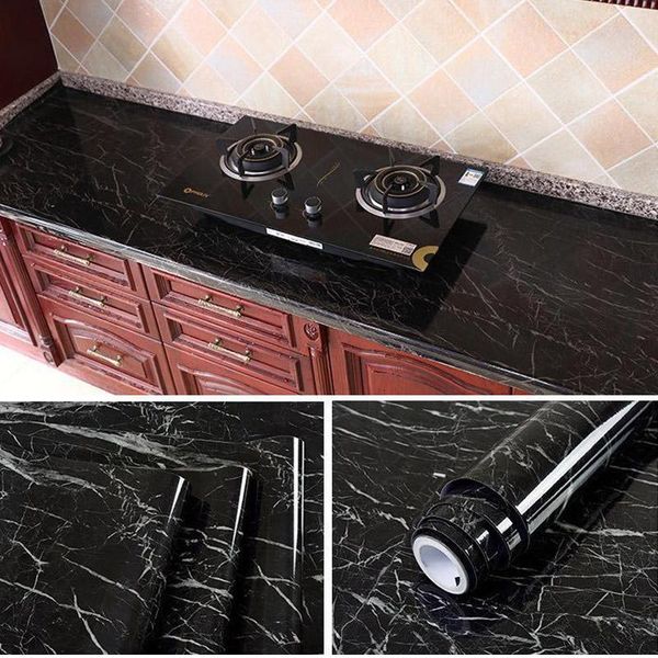 self adhesive waterproof oil-proof wall stickers marble wallpaper contact paper pvc bathroom kitchen counterhome improvement
self adhesive waterproof oil-proof wall stickers marble wallpaper contact paper pvc bathroom kitchen counterhome improvement