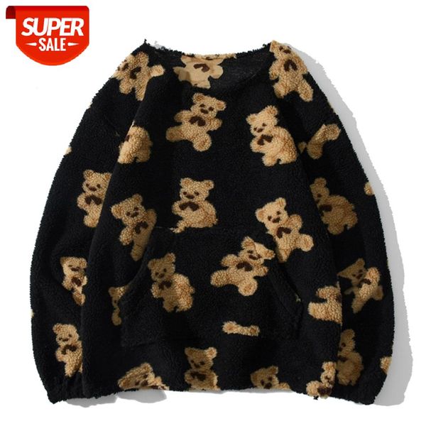 lambswool bear print harajuku hoodie sweatshirt hip hop streetwear sherpa hoodie men women 2020 winter cotton pullover men black #sz7e
lambswool bear print harajuku hoodie sweatshirt hip hop streetwear sherpa hoodie men women 2020 winter cotton pullover men black #sz7e