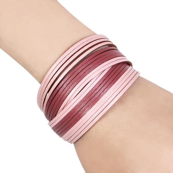 tennis fashion wide wrap leather bracelet silver color magnetic clasp multilayer bracelets bangles for women party winding jewelry, Golden;silver
tennis fashion wide wrap leather bracelet silver color magnetic clasp multilayer bracelets bangles for women party winding jewelry, Golden;silver