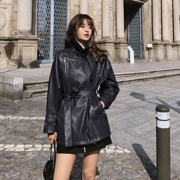 women's leather & faux spring autumn motorcycle suit short jacket female korean version 2021 casual black green women coat basic jacket
women's leather & faux spring autumn motorcycle suit short jacket female korean version 2021 casual black green women coat basic jacket