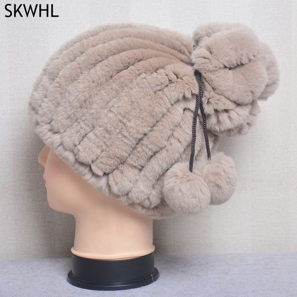 natural soft knitted rex rabbit fur hat russian women winter 100% genuine caps lady warm real hats, Silver
natural soft knitted rex rabbit fur hat russian women winter 100% genuine caps lady warm real hats, Silver