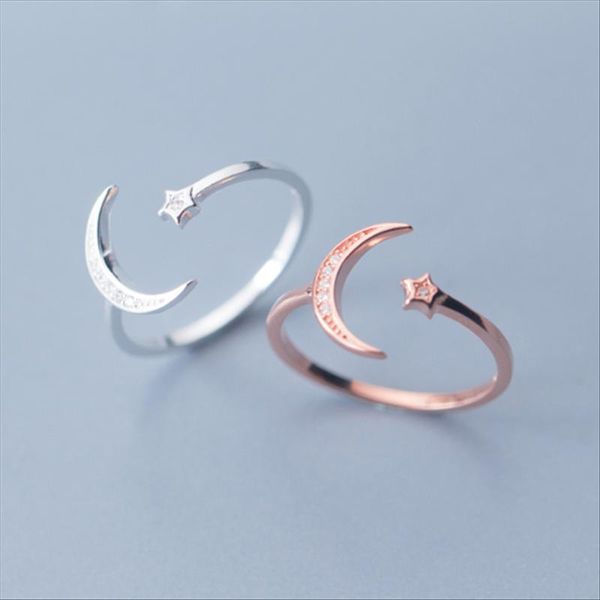 cluster rings a00133 opening adjustable cute minimalist star moon for women genuine 100% 925 sterling silver fine jewelry, Golden;silver
cluster rings a00133 opening adjustable cute minimalist star moon for women genuine 100% 925 sterling silver fine jewelry, Golden;silver
