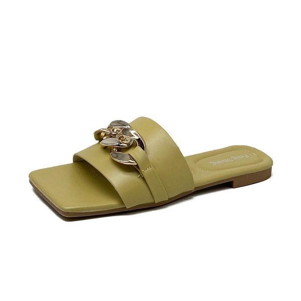 slippers simple women's fashion all-match solid color open-toed upper metal decoration trend casual 2021, Black
slippers simple women's fashion all-match solid color open-toed upper metal decoration trend casual 2021, Black