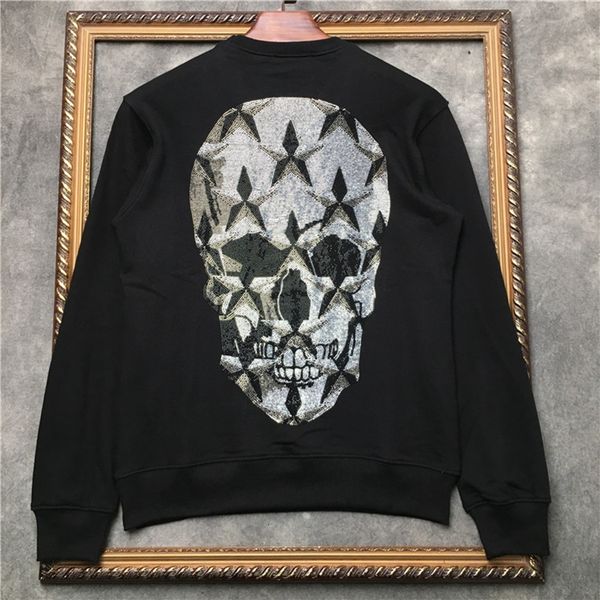 2021 new 100% algodo redondo ceck pulver com strass crnio e estrela na parte traseira sweaterwear masculino dd | 41935d530 v23g, Black
2021 new 100% algodo redondo ceck pulver com strass crnio e estrela na parte traseira sweaterwear masculino dd | 41935d530 v23g, Black