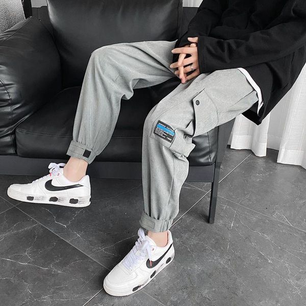 new trend work men tij brand over-four boys broek korean version of the big size nine point broek, Black
new trend work men tij brand over-four boys broek korean version of the big size nine point broek, Black