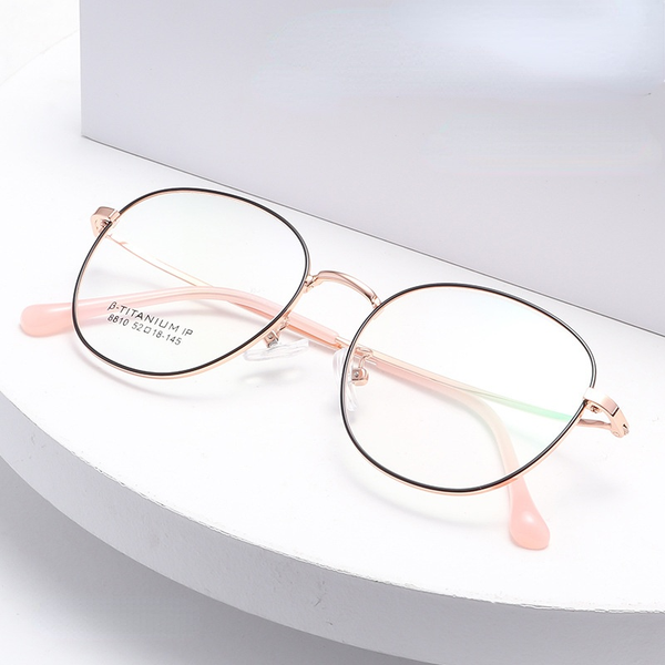 fashion sunglasses frames elegant myopia glasses frame retro metal full round prescription optical 810, Black
fashion sunglasses frames elegant myopia glasses frame retro metal full round prescription optical 810, Black