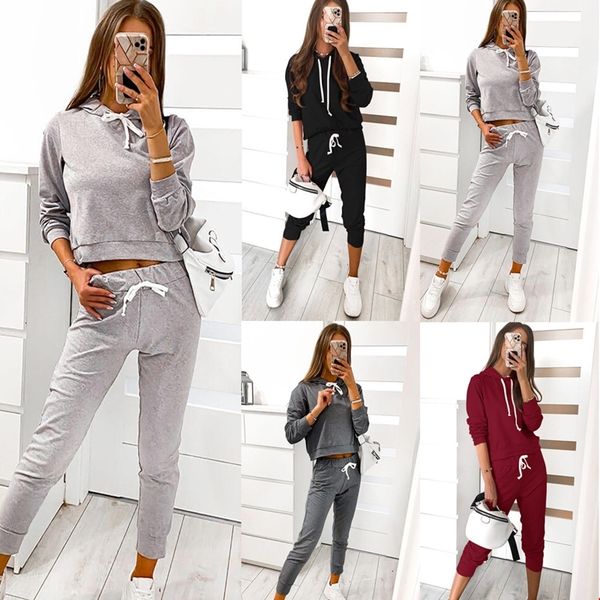 2021 new novo inverno elegante das mulheres 2 pea conjunto casual hoodies e calas rendas at ternos roupas esportivas moda slida l7pp lkvj, White
2021 new novo inverno elegante das mulheres 2 pea conjunto casual hoodies e calas rendas at ternos roupas esportivas moda slida l7pp lkvj, White