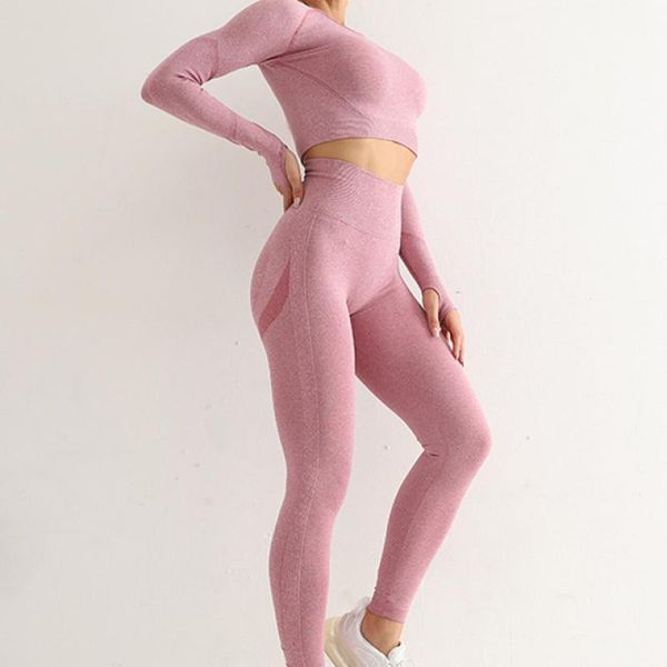 yoga outfit polyamide women clothes set sportswear high waist tight hips long sleeve for more choice two piece pants solid fitness
yoga outfit polyamide women clothes set sportswear high waist tight hips long sleeve for more choice two piece pants solid fitness
