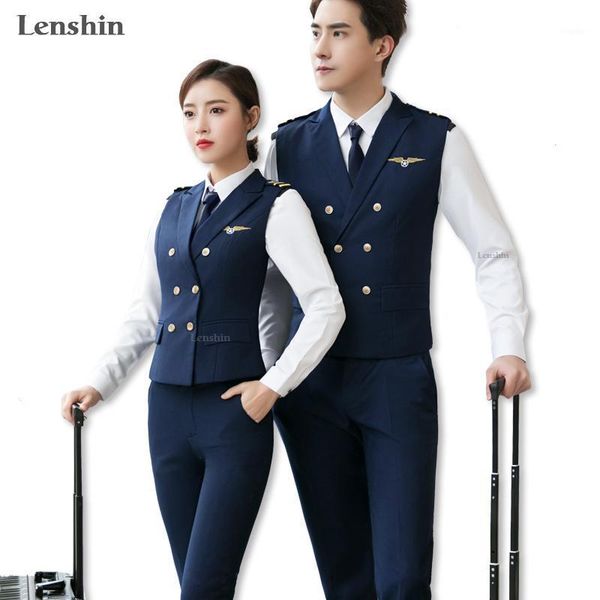 women's suits & blazers lenshin 3 pieces set formal pant suit autumn women work wear for office lady uniform style business, White;black
women's suits & blazers lenshin 3 pieces set formal pant suit autumn women work wear for office lady uniform style business, White;black