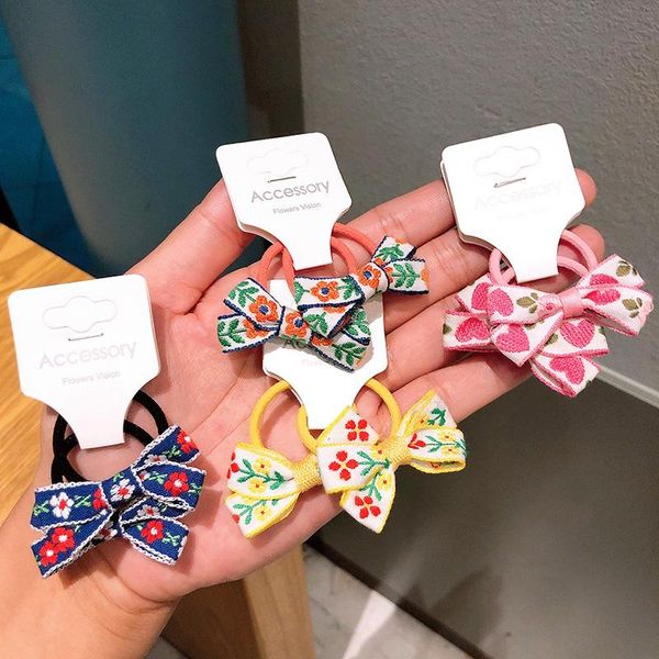 hair accessories 2pcs/lot korea style girl rope candy color floral bow rubber bands for children fashion kids headdress, Slivery;white
hair accessories 2pcs/lot korea style girl rope candy color floral bow rubber bands for children fashion kids headdress, Slivery;white