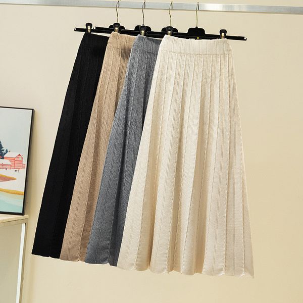 korean high waist knitted skirt women korean fashion casual loose warm skirt autumn winter elastic a-line sweater skirt, White;black
korean high waist knitted skirt women korean fashion casual loose warm skirt autumn winter elastic a-line sweater skirt, White;black
