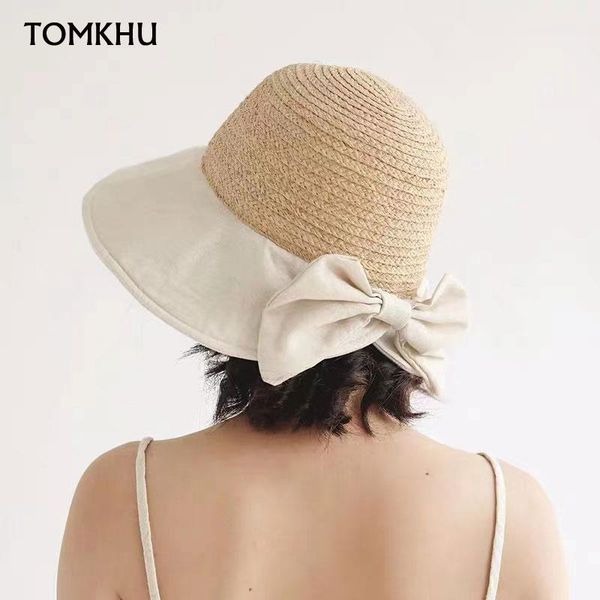 wide brim hats natural raffia straw cotton linen fisherman bucket hat lady summer short sunshade sun korean fashion style harajuku, Blue;gray
wide brim hats natural raffia straw cotton linen fisherman bucket hat lady summer short sunshade sun korean fashion style harajuku, Blue;gray