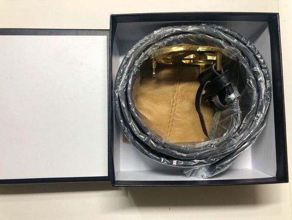 fashion business ceinture style design belt mens womens riem gold buckle black not with box as gift 5v99, Black;brown
fashion business ceinture style design belt mens womens riem gold buckle black not with box as gift 5v99, Black;brown