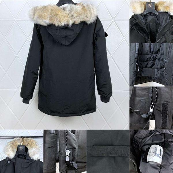 2021 mens designer parkas winter coats brands outerwear hooded windbreaker big fur down jacket, Black
2021 mens designer parkas winter coats brands outerwear hooded windbreaker big fur down jacket, Black