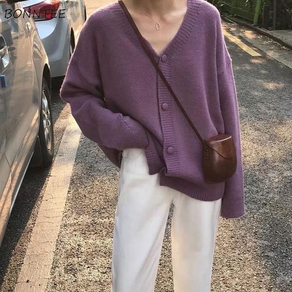 women's knits & tees cardigan women v-neck solid single breasted full sleeve knitted sweaters sweet lazy preppy style ladies ulzzang tr, White
women's knits & tees cardigan women v-neck solid single breasted full sleeve knitted sweaters sweet lazy preppy style ladies ulzzang tr, White