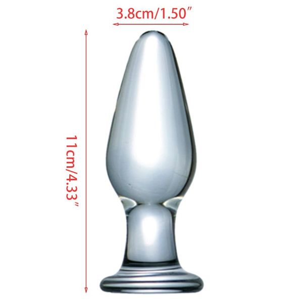2021 new glass plug butt stimulation pleasure waterproof toy for lesbian women men 
2021 new glass plug butt stimulation pleasure waterproof toy for lesbian women men
