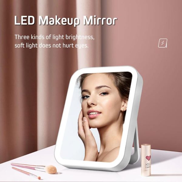 compact mirrors beauty led makeup mirror with 3 colors desktouch switch adjustable dimming usb vanity portable
compact mirrors beauty led makeup mirror with 3 colors desktouch switch adjustable dimming usb vanity portable