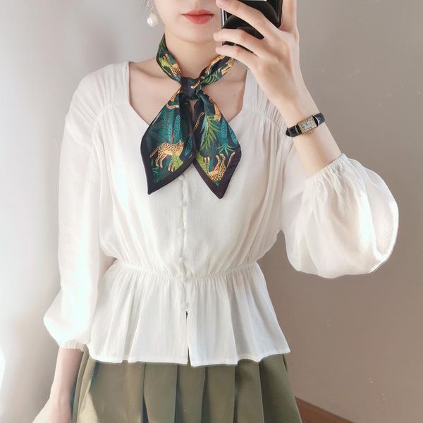 scarves super beauty taobao explosion xiao si jin sharp double-sided wild fashion scarf vintage wizard of oz, Blue;gray
scarves super beauty taobao explosion xiao si jin sharp double-sided wild fashion scarf vintage wizard of oz, Blue;gray