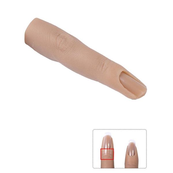 nail art equipment silicone practice finger model tool training hand manicure tools practicing fake, Silver
nail art equipment silicone practice finger model tool training hand manicure tools practicing fake, Silver