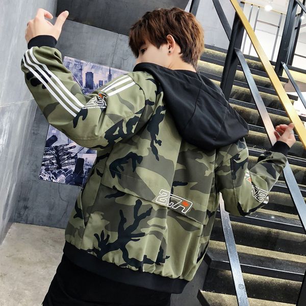 2021 casaco masculino new autumn men's jackets male coats camo bomber jacket mens brand clothing plus size slim hip hop solid 9nxy, Black;brown
2021 casaco masculino new autumn men's jackets male coats camo bomber jacket mens brand clothing plus size slim hip hop solid 9nxy, Black;brown