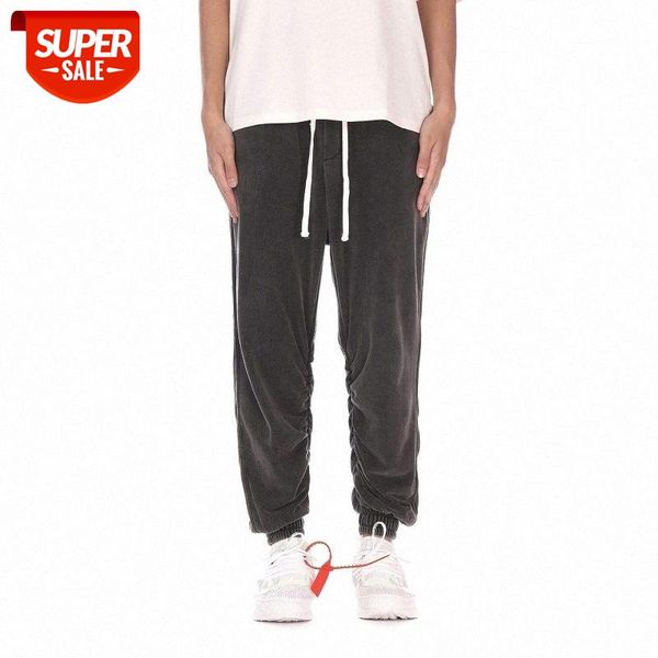 washed and distressed fog style trousers with loose feet ins casual sports pants for men women #fi31, Black
washed and distressed fog style trousers with loose feet ins casual sports pants for men women #fi31, Black