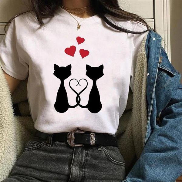 men printing print graphic cat mens t shirt lover sweet valentine cartoon 90s fashion clothes lady tees female, White;black
men printing print graphic cat mens t shirt lover sweet valentine cartoon 90s fashion clothes lady tees female, White;black