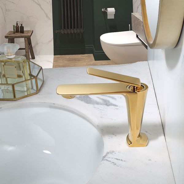 bathroom sink faucets gold basin cold and water mixer tap single handle deck mounted black/rose m9lk
bathroom sink faucets gold basin cold and water mixer tap single handle deck mounted black/rose m9lk