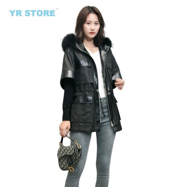 women's leather & faux .fashion yrladies genuine jackets.chic ,overall style ,trendy ,vintage,sheepskin, jackets, Black
women's leather & faux .fashion yrladies genuine jackets.chic ,overall style ,trendy ,vintage,sheepskin, jackets, Black
