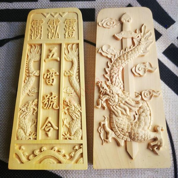 decorative objects & figurines taoist tools, supplies, token - taishanglaojun, jiutian xuannu dragon sword, five thunder orders, boxwood rel
decorative objects & figurines taoist tools, supplies, token - taishanglaojun, jiutian xuannu dragon sword, five thunder orders, boxwood rel