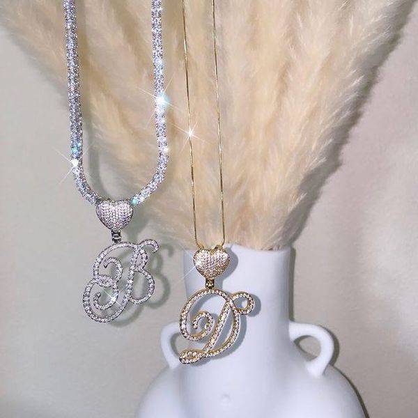chokers iced out bling micro pave 5a cubic zirconia cz letter initial pendant 2022 valentine's day gift for lover girlfriend, Golden;silver
chokers iced out bling micro pave 5a cubic zirconia cz letter initial pendant 2022 valentine's day gift for lover girlfriend, Golden;silver