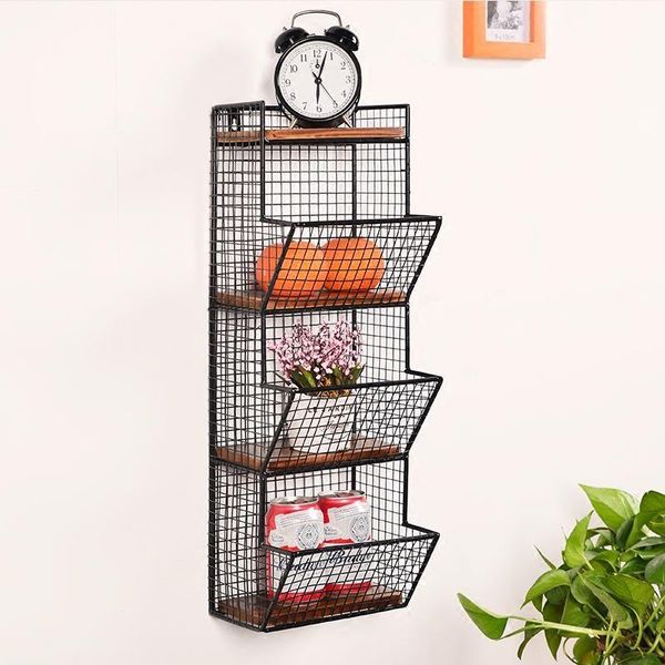 hooks & rails punching-storage rack iron wall good air permeability solid wood hanging kitchen bathroom shelf
hooks & rails punching-storage rack iron wall good air permeability solid wood hanging kitchen bathroom shelf