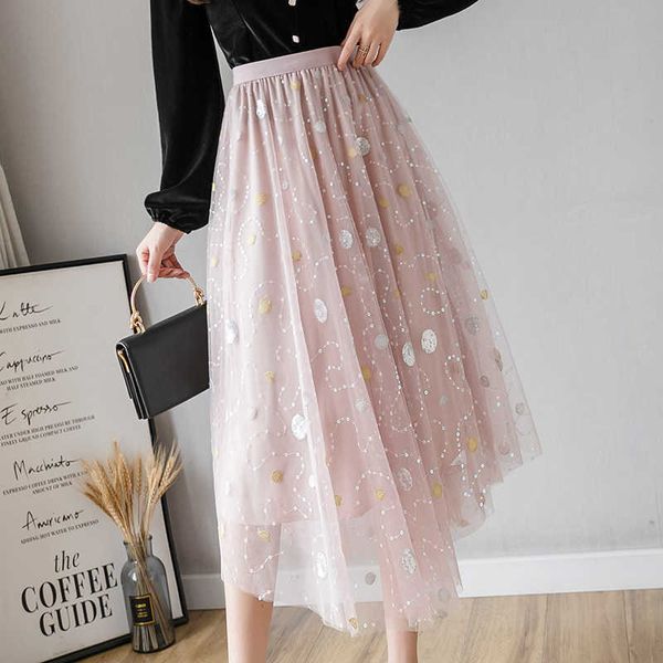 verhellen reversible tulle mesh skirts women fashion elegant polka dot embroidery skirt female high waist a-line skirt 210706, Black
verhellen reversible tulle mesh skirts women fashion elegant polka dot embroidery skirt female high waist a-line skirt 210706, Black