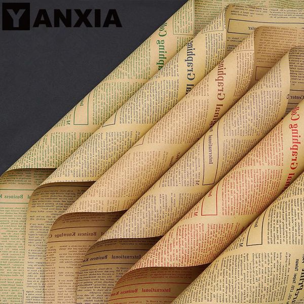 50cm*70cm vintage newspaper flower material gift flower wrapping kraft paper thick english newspaper wrapping paper
50cm*70cm vintage newspaper flower material gift flower wrapping kraft paper thick english newspaper wrapping paper