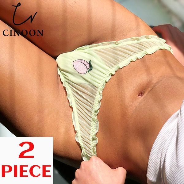women's panties cinoon 2pcs lingerie underwear women temptation low-waist fruit transparent briefs, Black;pink
women's panties cinoon 2pcs lingerie underwear women temptation low-waist fruit transparent briefs, Black;pink