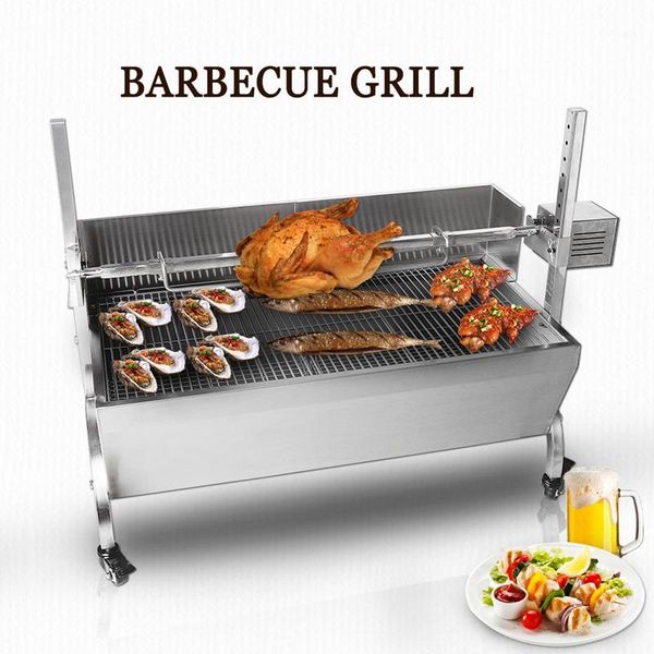 camp kitchen ibbq grill charcoal pig spit roaster rotisserie barbeque machine multifunctional electric barbecue stainless steel b-21
camp kitchen ibbq grill charcoal pig spit roaster rotisserie barbeque machine multifunctional electric barbecue stainless steel b-21