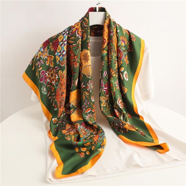 scarves design twill square scarf for women hair wrap headscarf print shawl neckerchief female headband foulard hijab fashion bandana, Blue;gray
scarves design twill square scarf for women hair wrap headscarf print shawl neckerchief female headband foulard hijab fashion bandana, Blue;gray