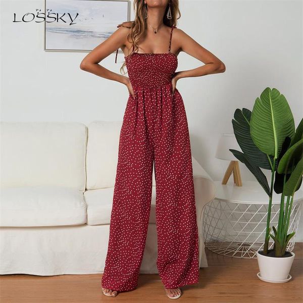 women's jumpsuits & rompers lossky womens jumpsuit polka-dot print bow-knot straps wide-leg pants boho chi loose long red summer, Black;white
women's jumpsuits & rompers lossky womens jumpsuit polka-dot print bow-knot straps wide-leg pants boho chi loose long red summer, Black;white