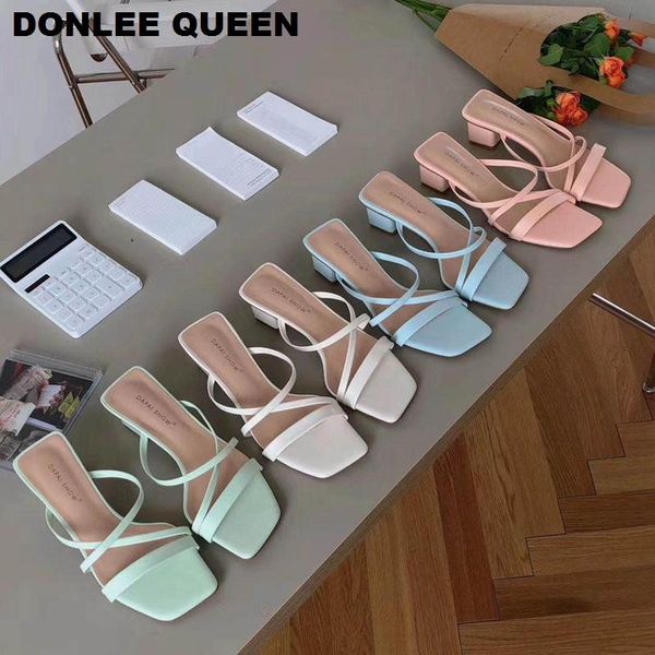 slippers 2021 summer sandals women low heel slip on slides square heels slipper brand narrow sandal candy color flip flops, Black
slippers 2021 summer sandals women low heel slip on slides square heels slipper brand narrow sandal candy color flip flops, Black