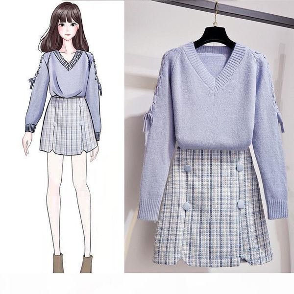 ichoix plaid mini skirt set korean style women 2 piece set girl student casual sweet 2 piece outfits femme winter sweater set y200110, White
ichoix plaid mini skirt set korean style women 2 piece set girl student casual sweet 2 piece outfits femme winter sweater set y200110, White