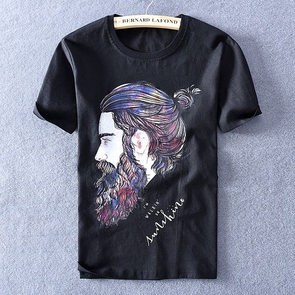 2021 new style short sleeve linen shirt brand summer black t-shirt mens cotton round neck t shirts for men camisa camiseta xci7, White;black
2021 new style short sleeve linen shirt brand summer black t-shirt mens cotton round neck t shirts for men camisa camiseta xci7, White;black